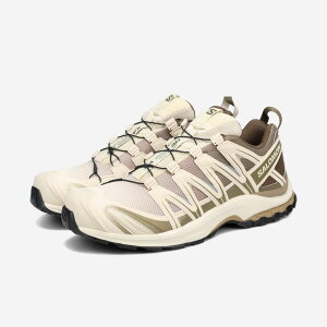 SALOMON XA PRO 3D T GbNXG[ v 3D Y fB[X Xj[J[ [Jbg STONE GREY/ALMOND MILK/BLACK uE L47884800