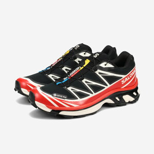 SALOMON XT-6 GTX T GbNXeB[ 6 SAebNX Y fB[X Xj[J[ [Jbg BLACK/FLAME SCARLET/VANILLA ICE ubN L47974900