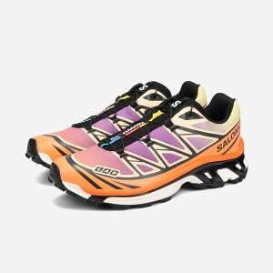 SALOMON XT-6 �T������ �G�b�N�X�e�B�[ 6 �����Y ���f�B�[�X �X�j�[�J�[ ���[�J�b�g BLACK/ALMOND CREAM/DRAGON FIRE �u���b�N L49154300