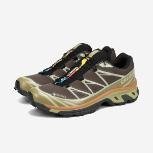 SALOMON XT-6 GTX �T������ �G�b�N�X�e�B�[ 6 �S�A�e�b�N�X �����Y ���f�B�[�X �X�j�[�J�[ ���[�J�b�g DELICIOSO/TEA/PLANTATION �u���E�� L49202100