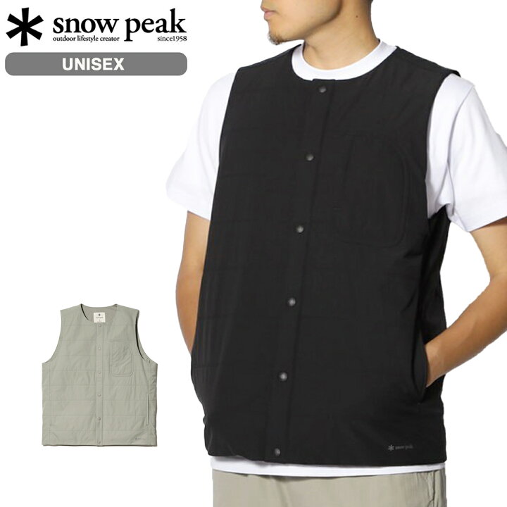 楽天市場】【プライスダウン】 SNOW PEAK FLEXIBLE INSULATED VEST 