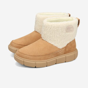 SOREL EXPLORER III SLIP-ON COZY WATERPROOF \ GNXv[[ 3 Xb| R[W[ EH[^[v[t fB[X u[c TAWNY BUFF/SEA SALT uE NL5121-252