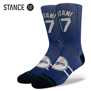 STANCE SOCKS JERSEY OHTANI 2 スタンス ソックス ジャージー オオタニ 2 ロサンゼルス・ドジャース 大谷翔平モデル メンズ レディース 靴下 A556A24JO2【追跡可能メール便・日時指定不可】