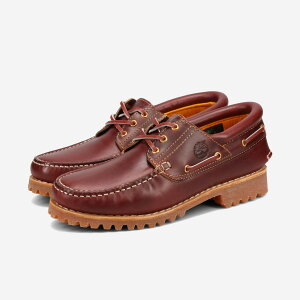 TIMBERLAND 3EYELET CLASSIC LUG eBo[h 3ACbg NVbN O BURGUNDY Y 50009