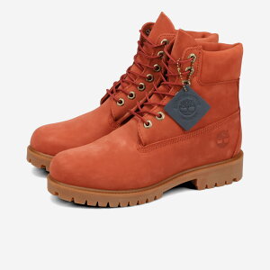 【お買い物マラソンSALE】 TIMBERLAND 6inch PREMIUM WP BOOT ティンバーランド 6インチ プレミアム ウォータープルーフ ブーツ メンズ ブーツ DARK RED NUBUCK レッド A2N6F