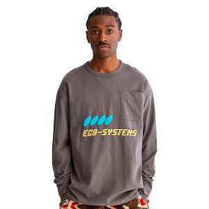 �y50%OFF�z TIMBERLAND x Bee Line ECO-SYSTEMS LS TEE �e�B���o�[�����h x �r�[���C�� �G�R �V�X�e�� �����O�X���[�u T�V���c A5PD8