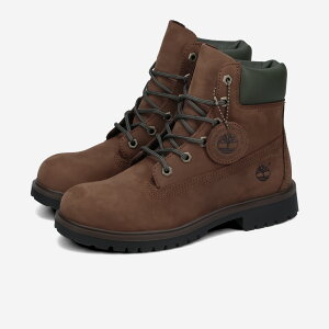 TIMBERLAND 25 6 INCH PREMIUM WP BOOT �e�B���o�[�����h 25 6�C���` �v���~�A�� �E�H�[�^�[�v���[�t �u�[�c ���f�B�[�X ���[�N�u�[�c DARK BROWN �u���E�� A43H8-W07