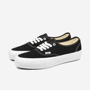 VANS AUTHENTIC REISSUE 44 oY I[ZeBbN CV[ 44 Y fB[X Xj[J[ [Jbg LX BLACK/WHITE ubN VN000CQABA2
