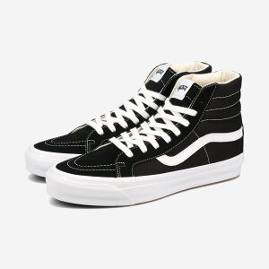 VANS SK8-HI REISSUE 38 oY XP[gnC CV[ 38 Y fB[X Xj[J[ nCJbg LX BLACK/WHITE ubN VN000CR0BA2