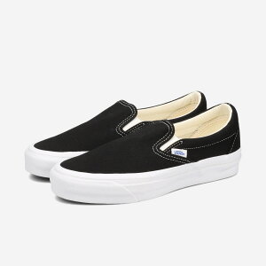 VANS SLIP-ON REISSUE 98 oY Xb| CV[ 98 Y fB[X Xj[J[ [Jbg LX BLACK/WHITE ubN VN000CSEBA2