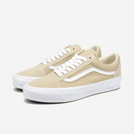 【プライスダウン】 VANS LX OLD SKOOL バンズ LX オールドスクール メンズ スニーカー ローカット EUCALYPTUS ベージュ VN000D56YKD