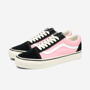 VANS LX OLD SKOOL �o���Y LX �I�[���h�X�N�[�� �����Y ���f�B�[�X �X�j�[�J�[ ���[�J�b�g ARCHIVE BLACK/CORAL �s���N VN000D9JBCU