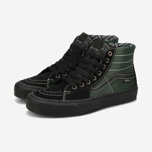 VANS SK8-HI GORE-TEX oY XP[gnC SAebNX Y Xj[J[ nCJbg OUTDOOR BLACK/GREEN J[LO[ VN000DCBYJ7