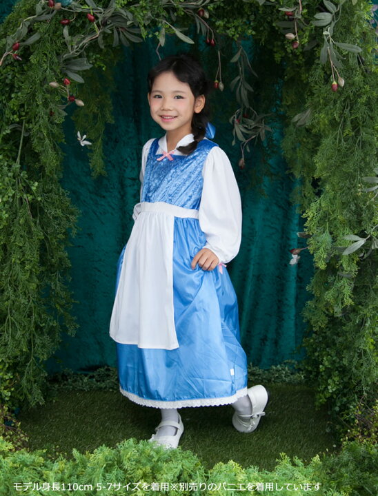 楽天市場】＜美女と野獣 エプロンワンピースドレス＞【ハロウィン 衣装 
