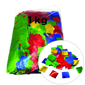 Ɩp LL  1L RtFbeB confeti 1kg ^ 25mm×25mm ` e   RT[g Cu NX}X p[eB RN[