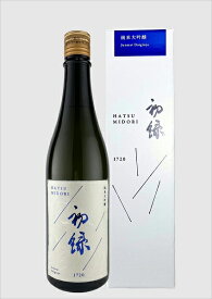 日本酒 奥飛騨酒造 初緑 純米大吟醸 720ml[箱付] [153279]