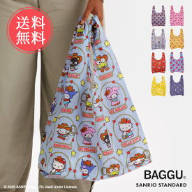 エコバッグ BAGGU バグゥ マイメロ キティ STANDARD スタンダード メール便送料無料 【 エコバック 折りたたみ 折り畳み ハローキティ キティちゃん ポムポムプリン マイメロディ ぐでたま サンリオ sanrio コンパクト コンビニ おしゃれ かわいい レディース】クリスマス