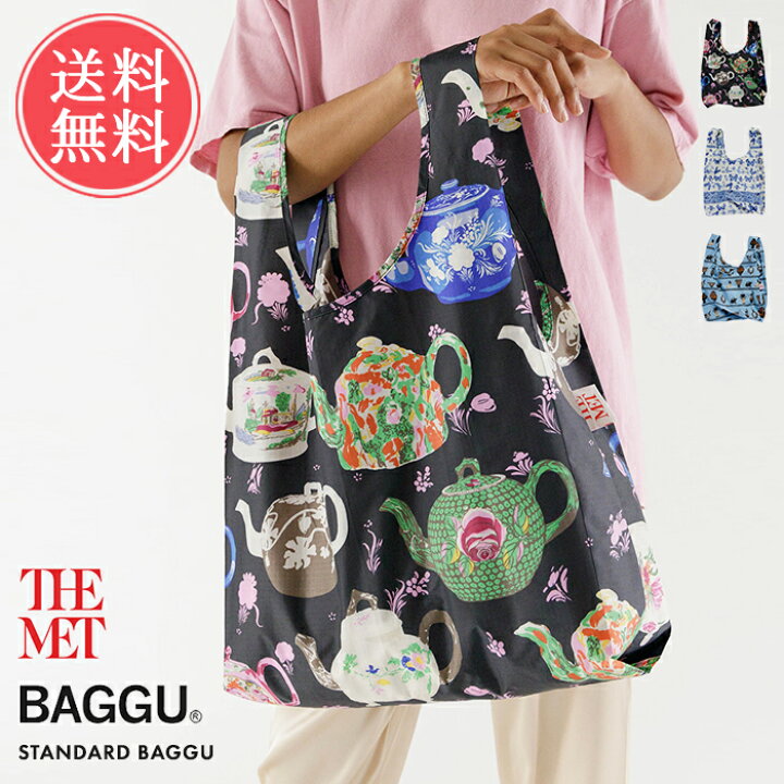 楽天市場】メール便 送料無料 BAGGU バグゥ エコバッグ THE MET  