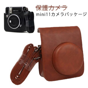 `FLP[X instax mini 11p JP[X mini11 `FL Jo[ Fujifilm `FL P[X Vf Sʕی h~ gѕ֗ V_[Xgbvt PUU[