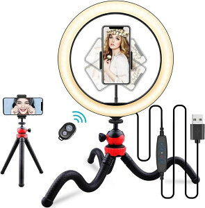 LEDOCg 萫 BeƖCg B USBCg 10C` 10iK 烉Cg 2700K-6500K 3F[h R@PxX}z Cg Youtube TIKTOK  B zoom/Webc e