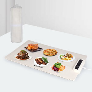フードウォーマー 食物 保温プレート ホットプレート 温度調整 60cm×38cm あったかプレート ヒーター付保温プレート 保温器 温度調整機能 60℃〜100℃をキープ 家庭用 電気保温プレート 薄型保