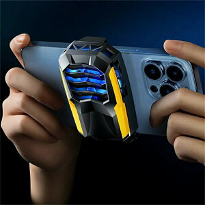 1秒急速冷却スマホ 冷却ファン ペルチェ素子 30dB 静音 小型 軽量1300mAh大容量バッテリー内蔵 スマホ 冷却 スマホクーラー 伸縮クリップ iphone android 5-7.8インチ等多機種対応 手が邪魔にならな