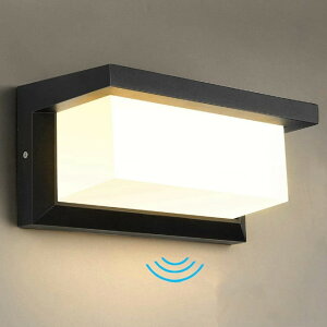 LED ポーチライト 玄関ライト 玄関照明 人感センサーライト 防水 防雨型 IP65 屋外 ウォールライト ブラケットライト ウォールランプ 玄関灯 壁掛け照明ライト 壁直付型 廊下灯 庭園灯 壁掛け