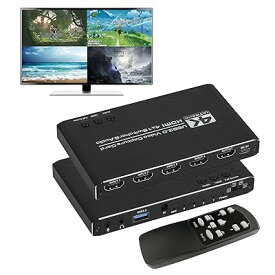USB 3.0 HDMI ビデオ キャプチャカード 画面分割 4 x 1 HDMI ビデオ キャプチャカード 60 fps HDMI キャプチャカード ゲーム記録PS 4、ニンテンドースイッチ、Xbox Oneのライブストリーミングローカルループ出力