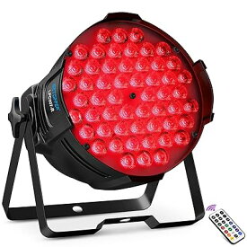 BETOPPER 舞台照明 ステージライトリモコン付き 54x3W LED Par Light RGB DMX512 DMX512 3/7CH パーティーライト スポットライト DJ disco light 高輝度 音声連動 舞台/演出/結婚式/パー