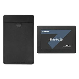 エレコム 内蔵SSD 960GB 2.5インチ SATA3.0 HDDケース付 データ移行ソフト HD革命 Copy Drive Lite付 ESD-IB0960G