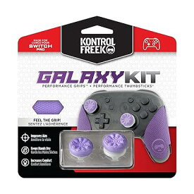 KontrolFreek Galaxy for Nintendo Switch Pro | パフォーマンスサムスティックとパフォーマンスグリップ | Galaxy purple