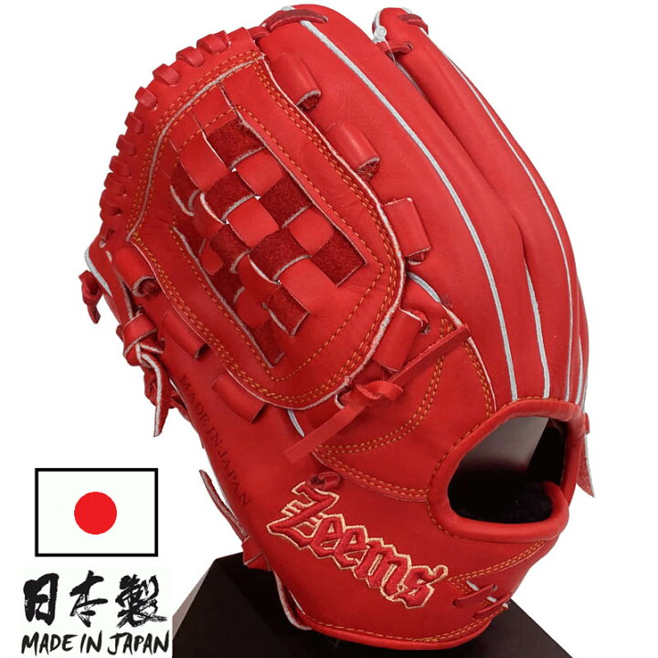 楽天市場】左投げ用 ジームス 野球 軟式グラブ グローブ 内野手用(大 