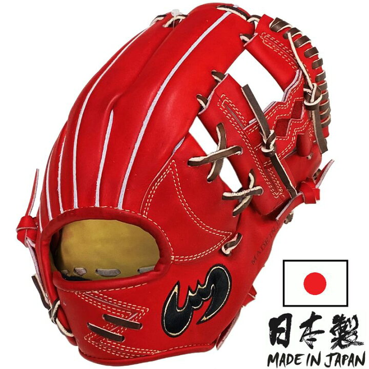 楽天市場】ジームス 野球 軟式グラブ グローブ 三方親 内野手用(小) 右 