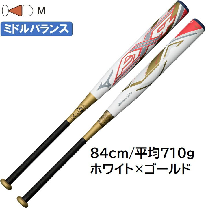 楽天市場】【あす楽対応】ミズノプロ ソフトボール バット AX4ソフト 3 