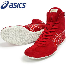 【サイズ交換送料無料】アシックス asics レスリングシューズ 1083A001 ライナースポーツオリジナルデザイン ボクシングシューズ レッド×レッド A532