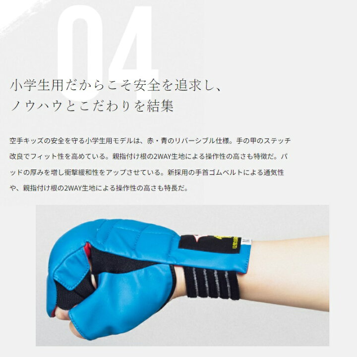楽天市場】【あす楽対応】ミズノ 空手 拳サポーター リバーシブル