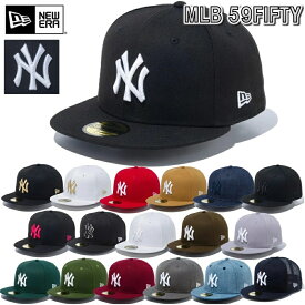 【サイズ交換送料無料】【あす楽対応】ニューエラ New Era ベースボールキャップ キャップ 帽子 NY ニューヨーク ヤンキース MLB 59FIFTY 正規品 MLB-59FIFTY