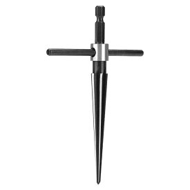 テーパーリーマー 六角軸 313mm 面取り工具 炭素鋼 T型ドリル 板金加工用 ネジ穴面取り ドリルビット リーミングツール