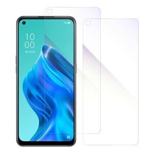 [2������] OPPO Reno5 A �ی�t�B���� �ȒP�\��t�� ��ʕی� �\�t�g�t�B���� �C�A�Ȃ� ���h�~ ����h�~ �t�B���� �u���[���C�g�y�� �ڕی� �ڂɗD���� �u���[���C�g�J�b�g �ϏՌ� �Ռ��z�� ��