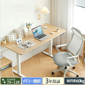 【10%クーポン配布中】電動昇降デスク 昇降デスク 電動デスク 電動昇降テーブル 昇降机 パソコンデスク 幅100 120 奥行60 メモリー機能付き PCデスク 昇降テーブル オフィスデスク 学習机 在宅ワーク 高さ調節 オフィス スタンディングデスク 机 つくえ