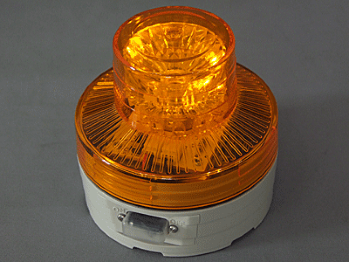 楽天市場】電池式LED回転灯ニコＵＦＯ回転・点滅切替式常時点灯タイプ