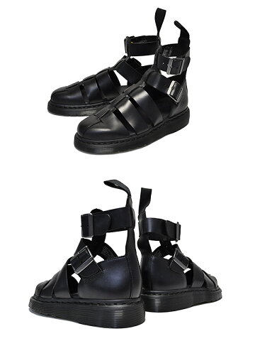 【送料無料ドクターマーチンジェラルド】Dr.MartensGERALDOGLADIATORSANDALBLACK【グラディエーターサンダルストラップサンダルレディースブラック】
