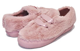 お得な割引クーポン発行中!!【あす楽 対応!!】【スペルガ 2750】SUPERGA 2750 ECOFURW PINK【レディース スニーカー ファー ピンク】