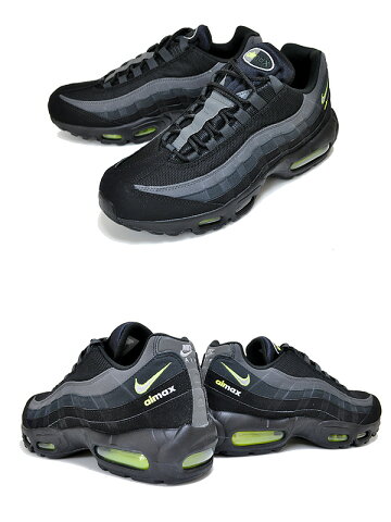 お得な割引クーポン発行中!!【あす楽対応!!】【送料無料ナイキエアマックス95】NIKEAIRMAX95black/ltsmokegrey-voltcv1635-002グラデーションボルトイエローブラック
