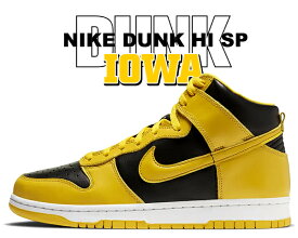 [ ポイントUP & 最大2000円OFFクーポン ] 【送料無料 ナイキ ダンク ハイ SP】NIKE DUNK HI SP IOWA black/varsity maize cz8149-002 スニーカー アイオワ ブラック バーシティメイズ 黒黄
