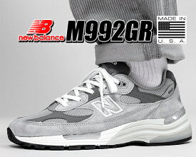 お得な割引クーポン発行中!!【あす楽 対応!!】【送料無料 ニューバランス M992】NEW BALANCE M992GR MADE IN U.S.A. width D GRAY スニーカー NB 992 グレー GREY スウェード メンズ ワイズ D