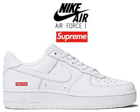 [ 15時までの注文で最短即日発送!! ] 【送料無料 ナイキ エアフォース 1 シュプリーム】NIKE AIR FORCE 1 LOW / SUPREME white/wht cu9225-100 スニーカー ホワイト AF1 LO