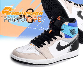 [最短即日発送!! & お得なクーポン!!] 【送料無料 ナイキ エアジョーダン 1 レトロ ハイ OG】NIKE AIR JORDAN 1 RETRO HIGH OG PROTOTYPE white/total orange-multi-color dc6515-100 プロトタイプ スニーカー AJ1 ホワイト ブルー オレンジ