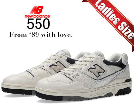 お得な割引クーポン発行中!!【あす楽 対応!!】【送料無料 ニューバランス 550 2E】NEW BALANCE BB550LWT width 2E WHITE クリーム ブラック ホワイト スニーカー ワイズ EE