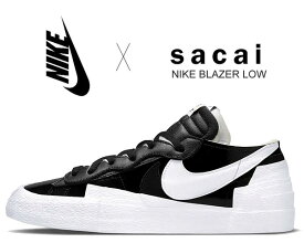 お得な割引クーポン発行中!!【あす楽 対応!!】【送料無料 ナイキ ブレザー ロー サカイ】NIKE BLAZER LOW / SACAI black/white-wht dm6443-001 ブラックパテント Black Patent Leather スニーカー